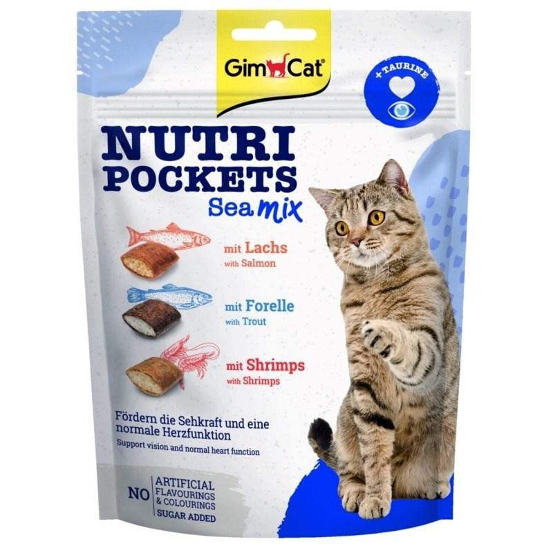 GIMCAT Nutri Pockets Sea mix –