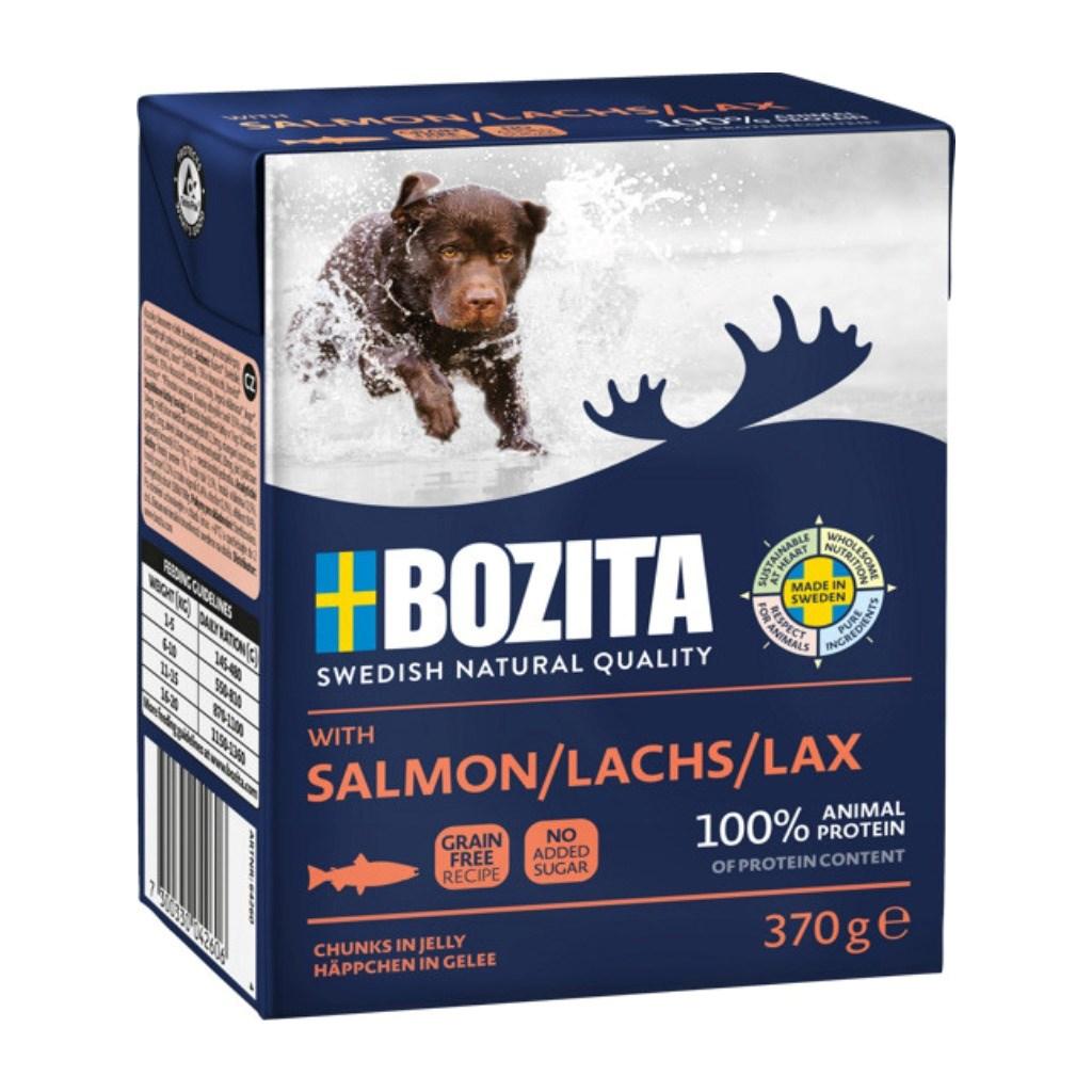 BOZITA Meat chunks with salmon in