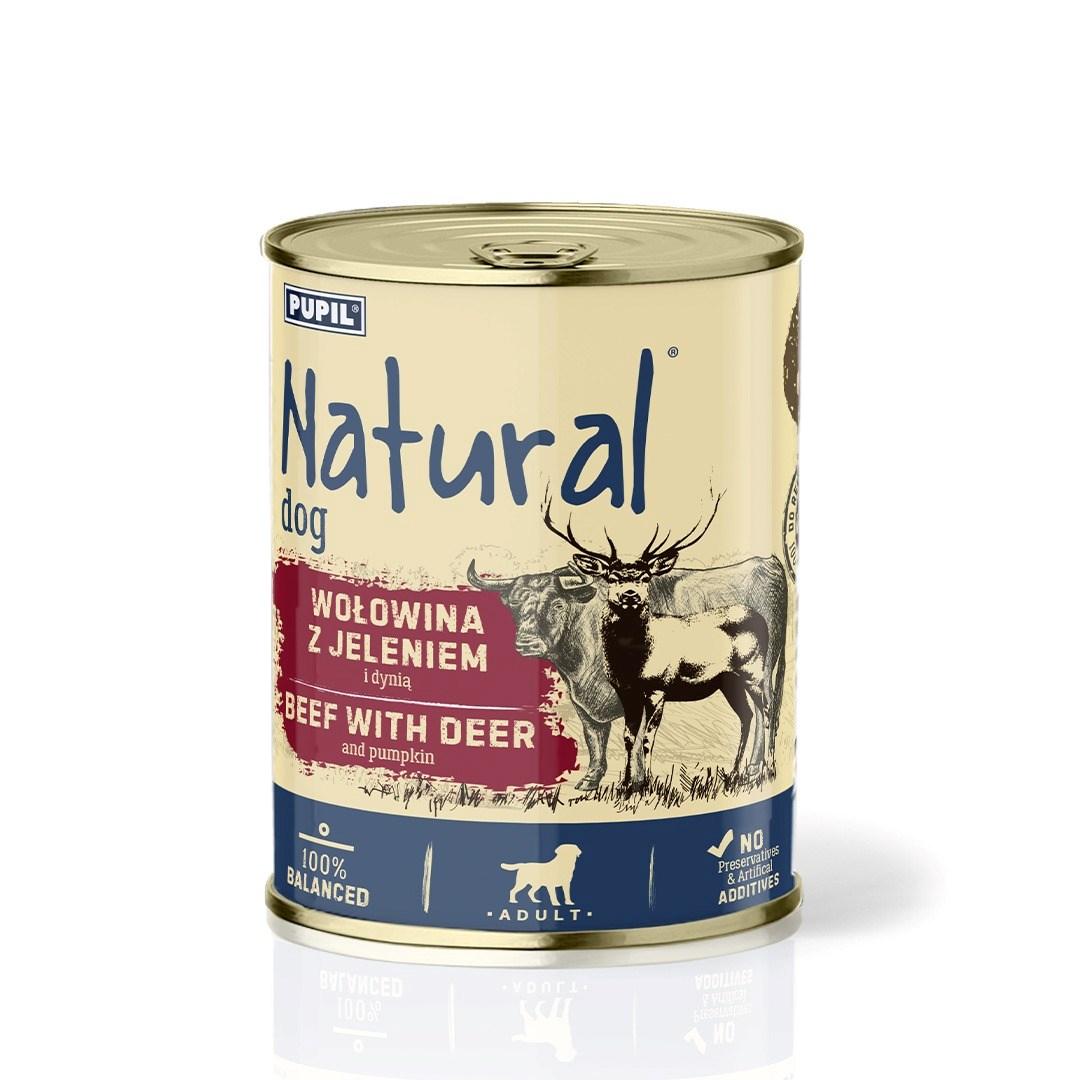 NATURAL Beef with venison and pumpkin