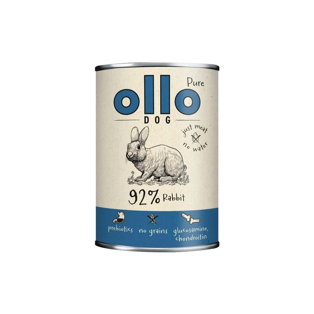 OLLO Pure Rabbit - wet dog