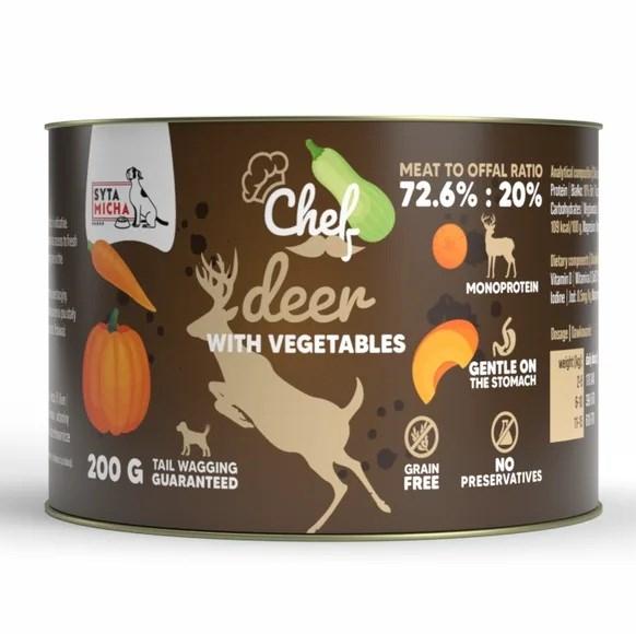 SYTA MICHA Chef Deer with vegetables