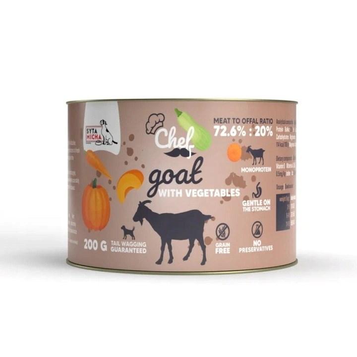 SYTA MICHA Chef Goat with vegetables