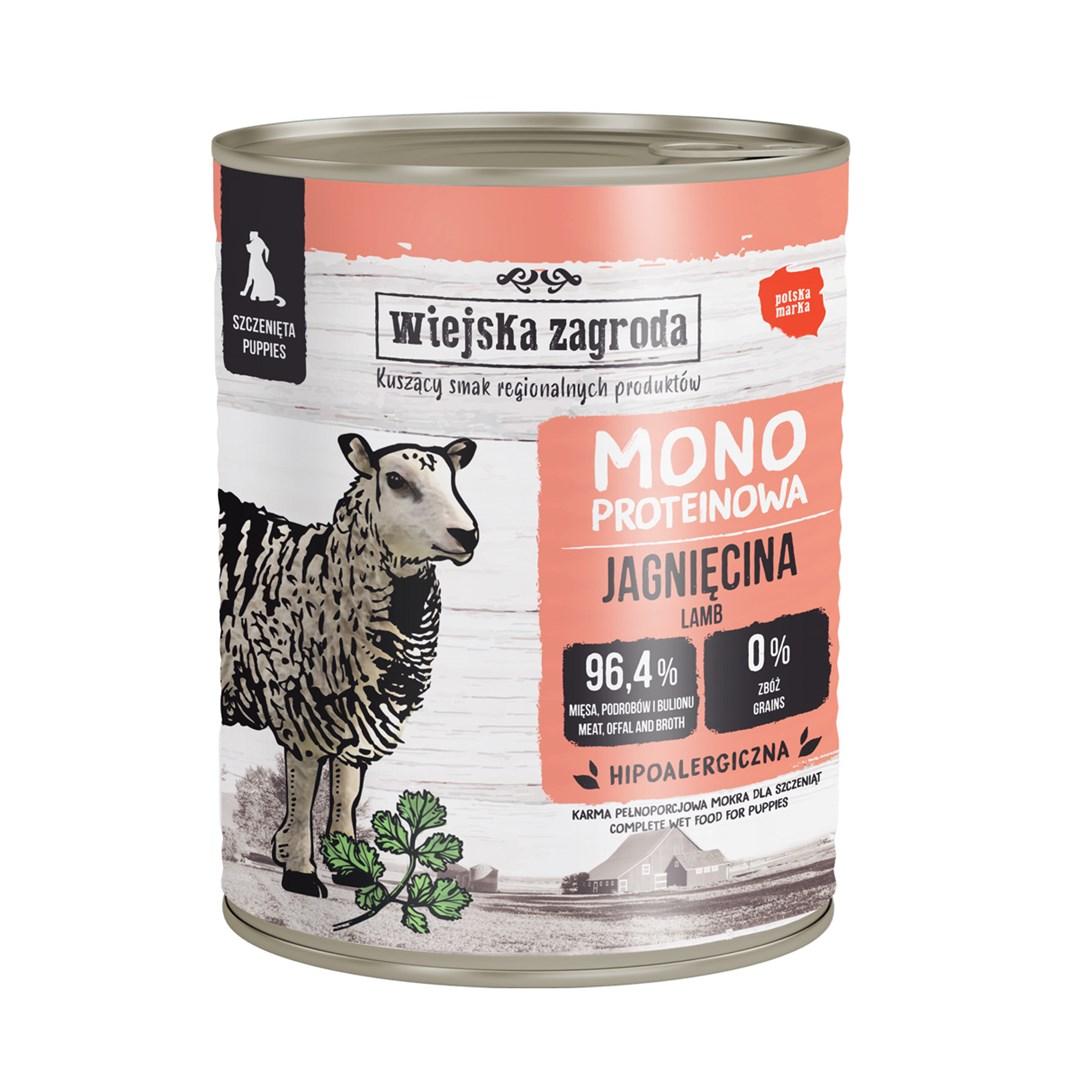 WIEJSKA ZAGRODA Mono Puppy Lamb -