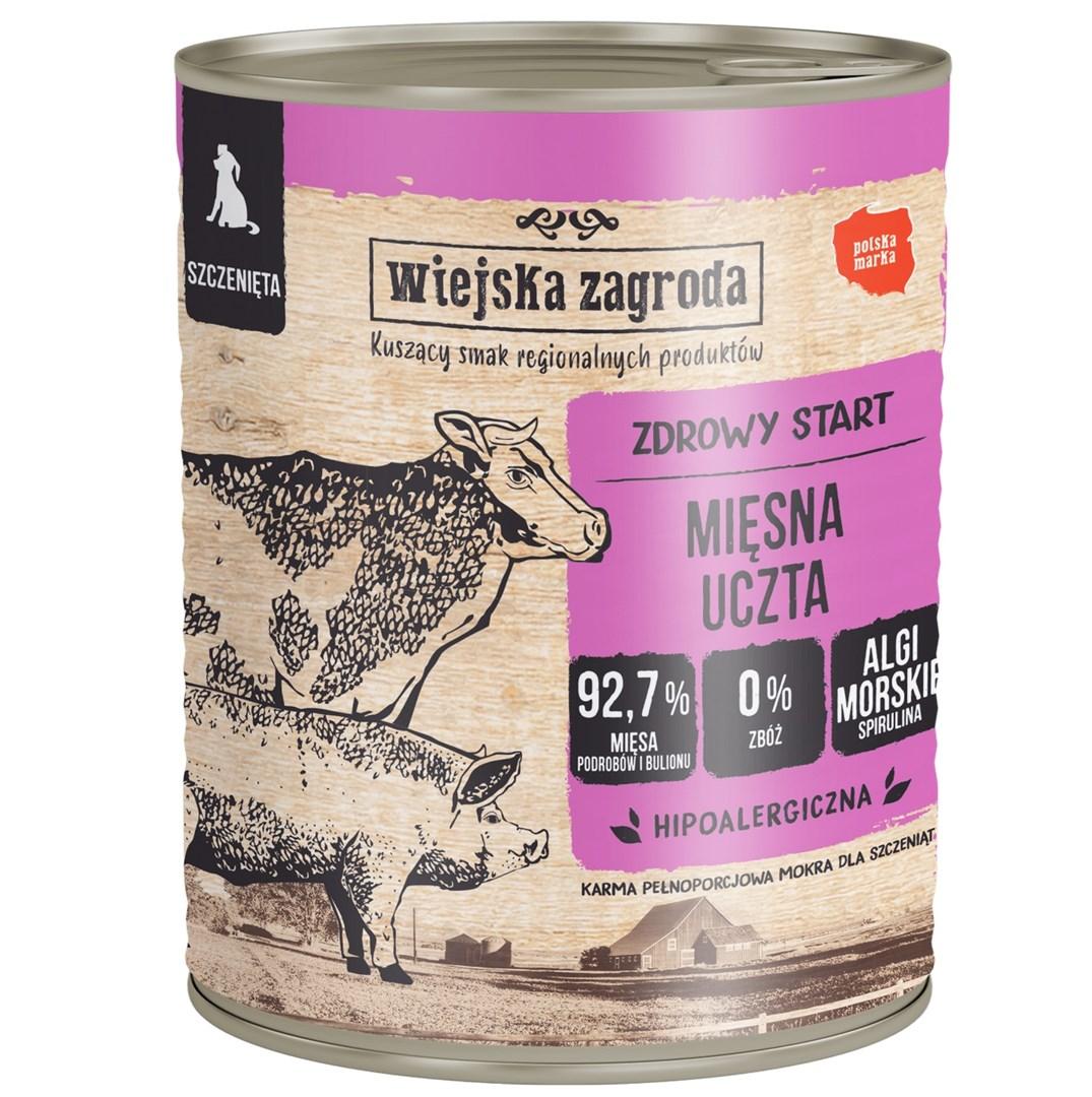 WIEJSKA ZAGRODA Puppy Meat feast -