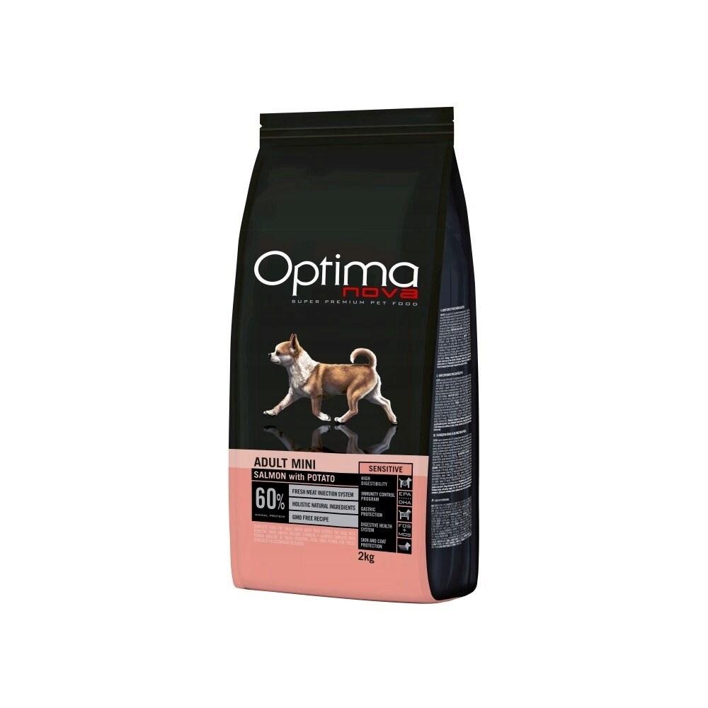 OPTIMANOVA Mono Dog Adult Mini Salmon