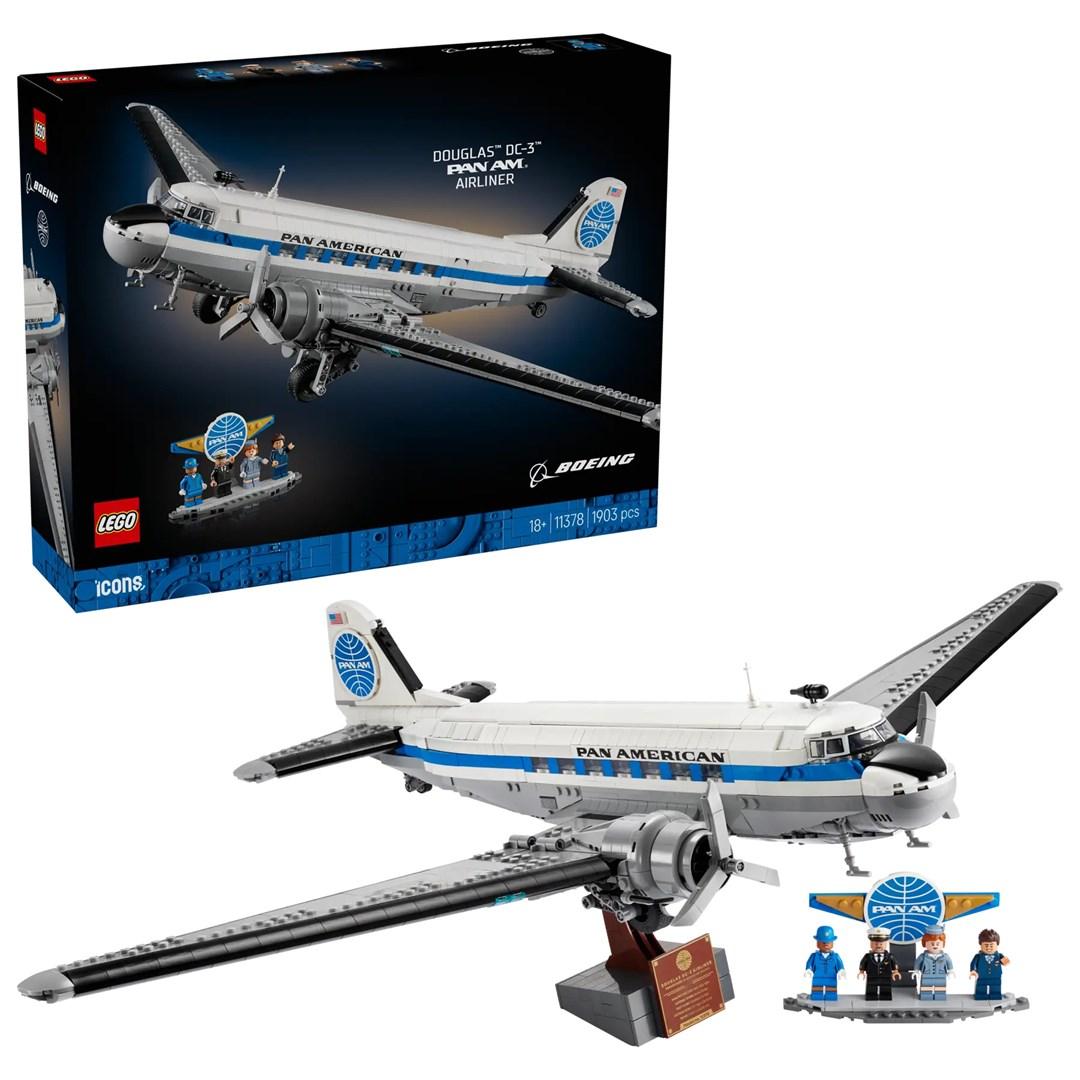 LEGO ICONS 11378 Douglas DC-3 PAN