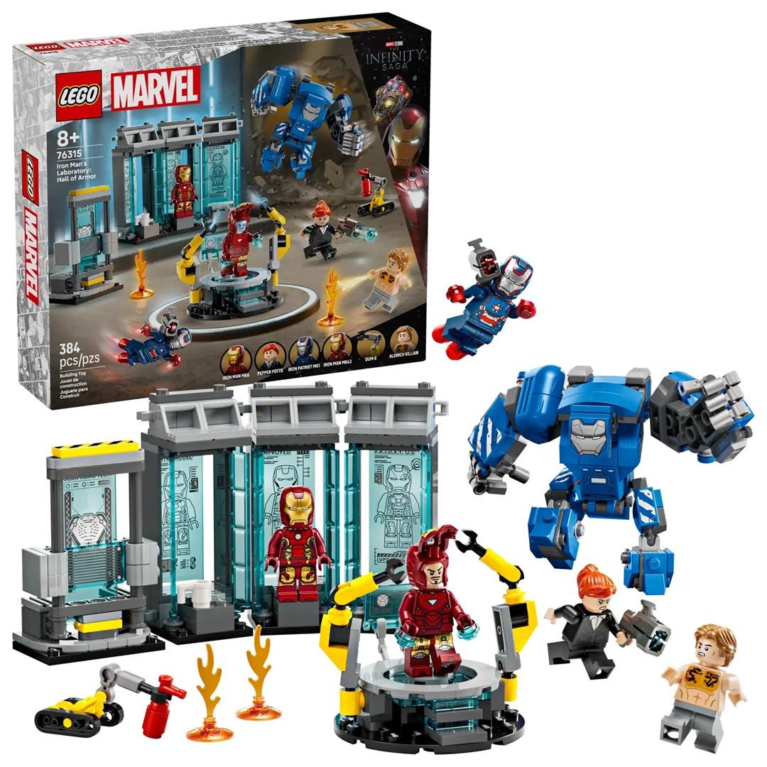 LEGO MARVEL 76315 Iron Man`s Laboratory: