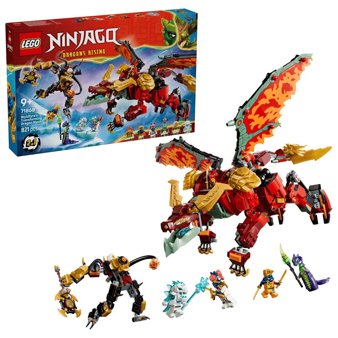 LEGO NINJAGO 71868 Wyldfyre`s Transforming Dragon