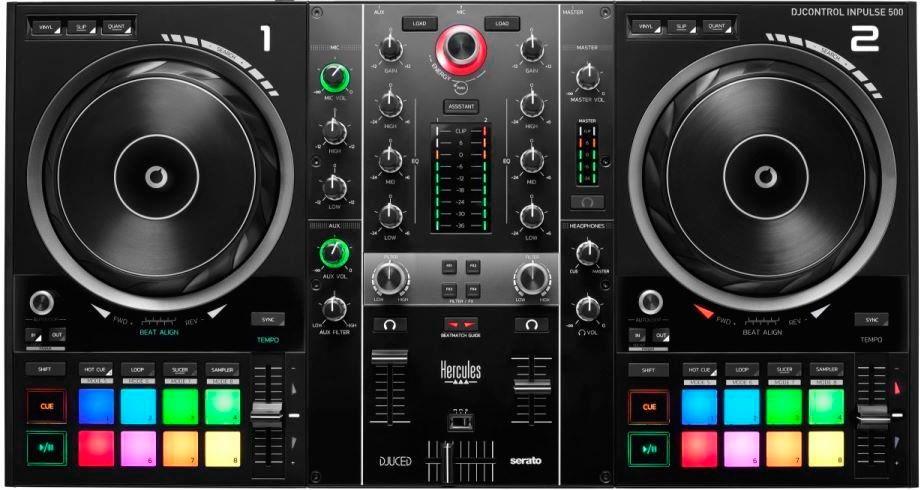 Hercules DJControl Inpulse 500 Black