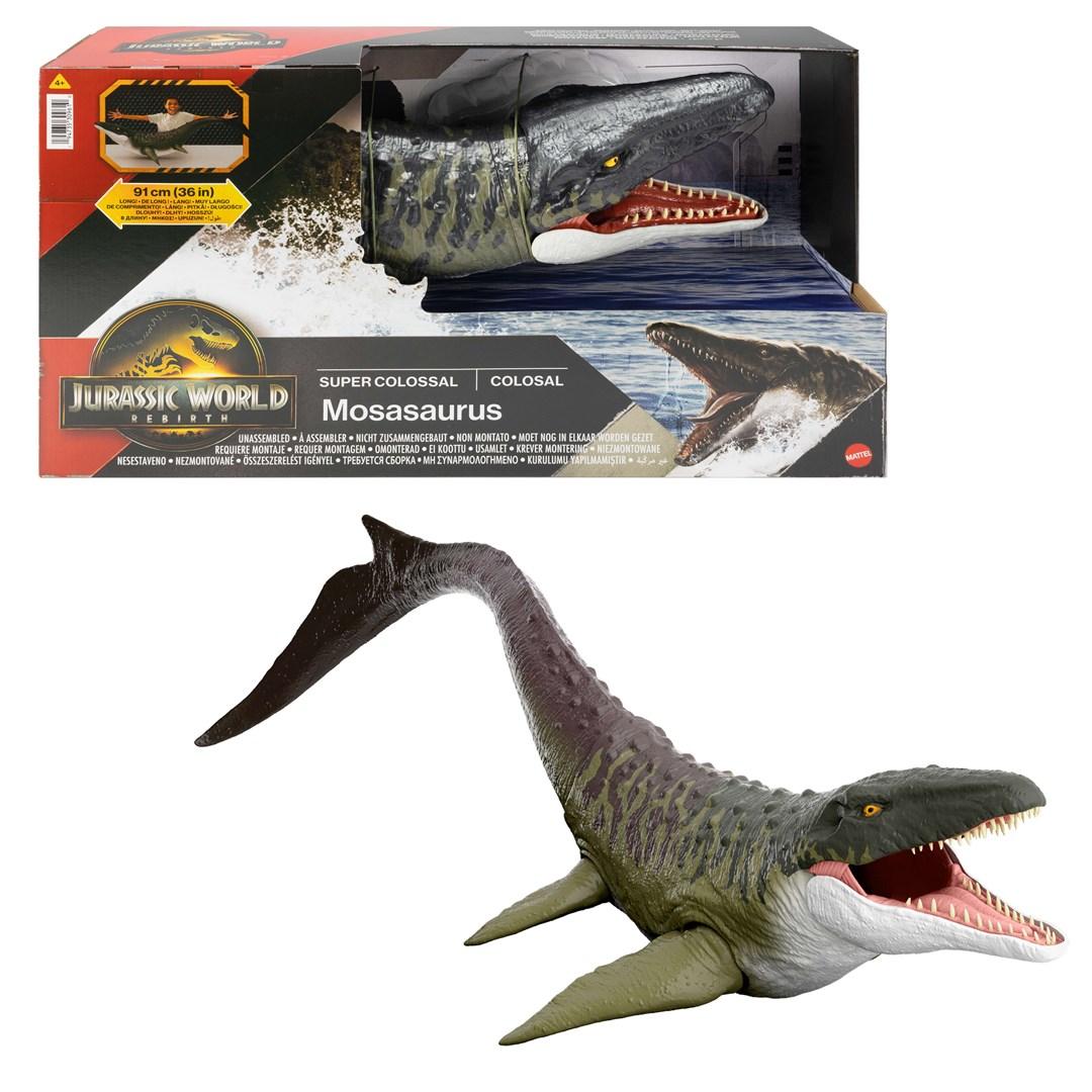 Mattel JURASSIC WORLD colossal Mosasaurus toy