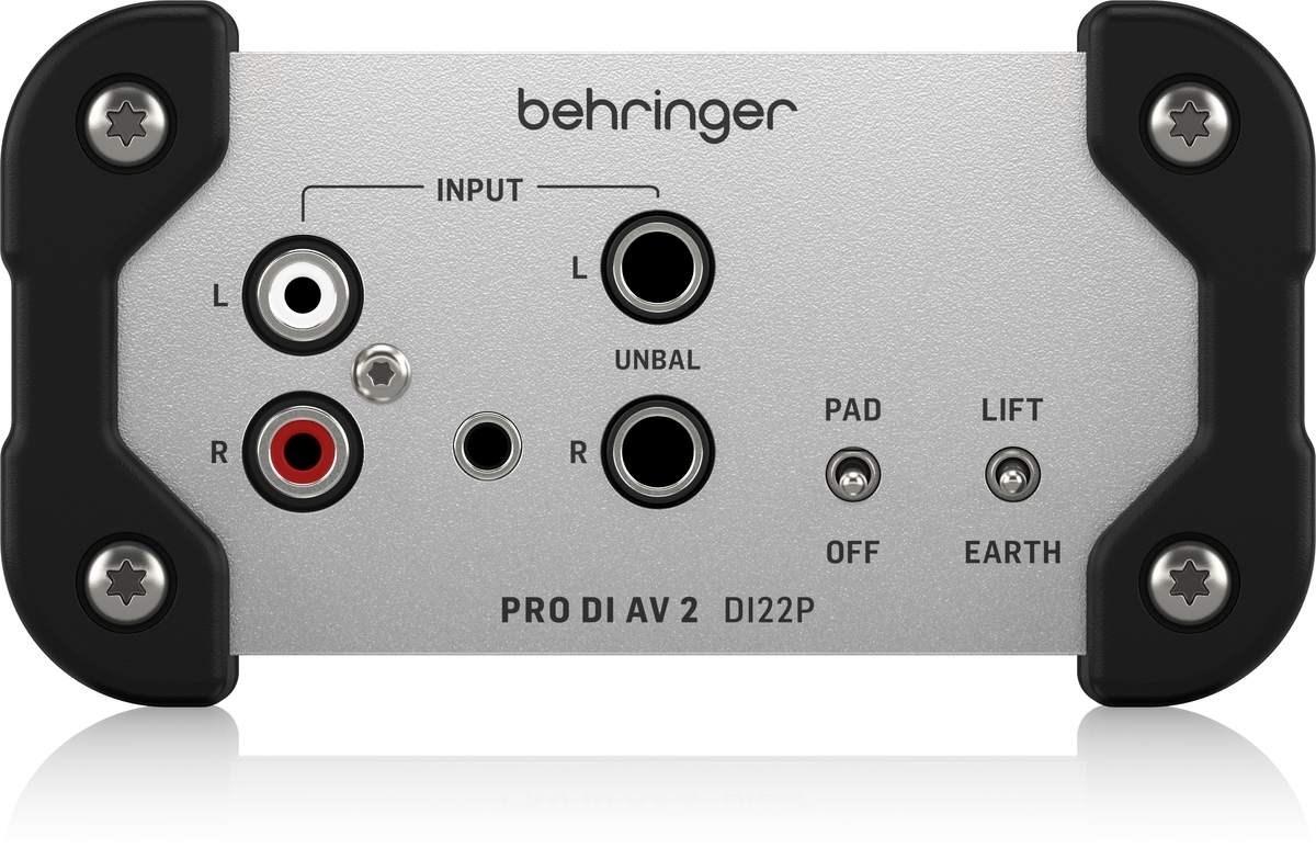 Behringer DI22P DI-box pasywny stereo