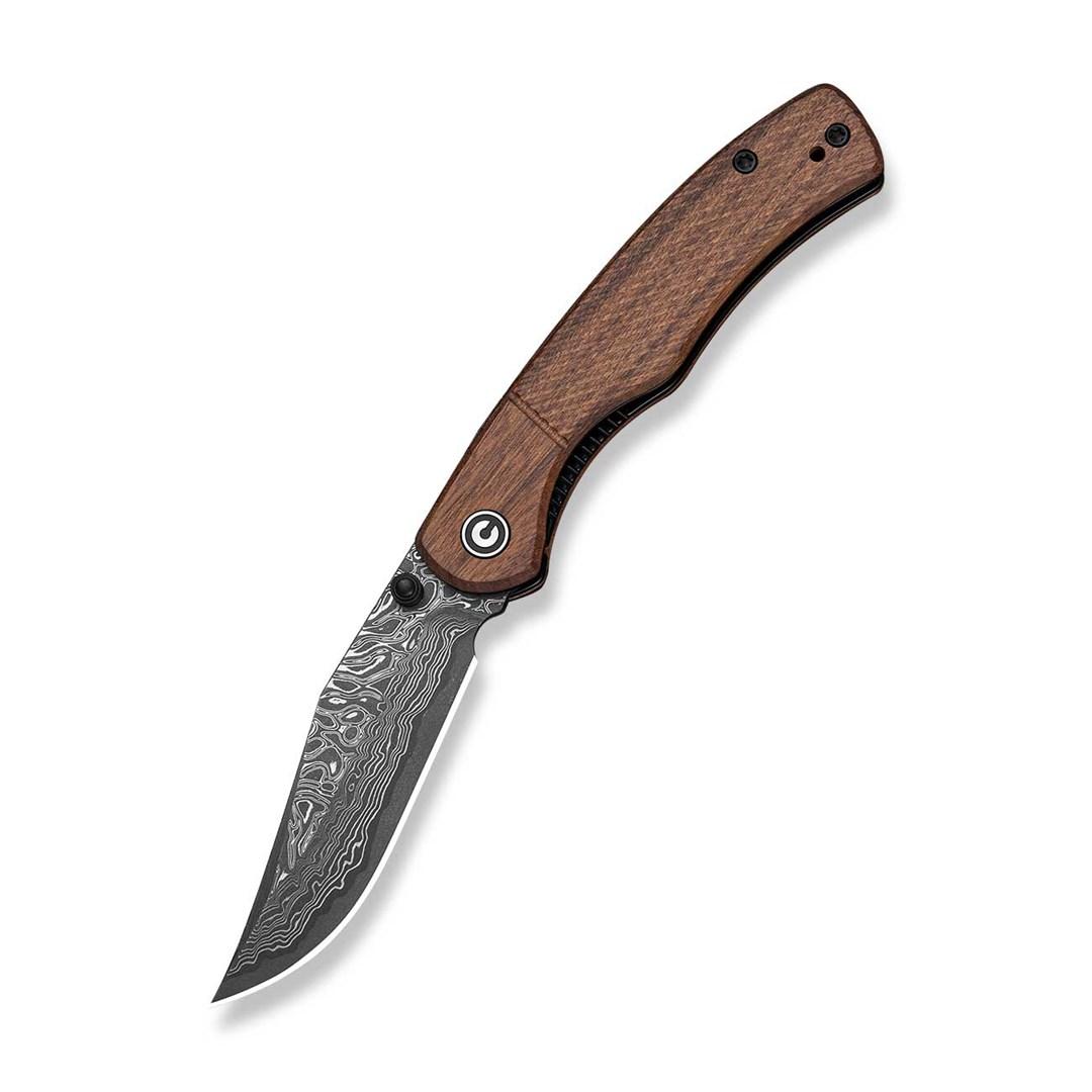 No name Nóż Civivi Clingman Damascus
