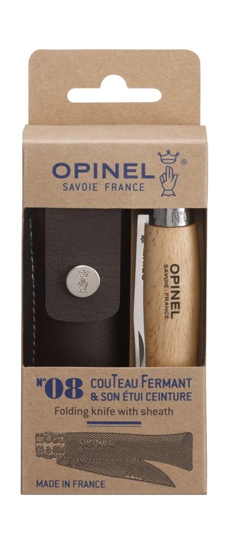 Opinel N°08 Camper/scout Wood