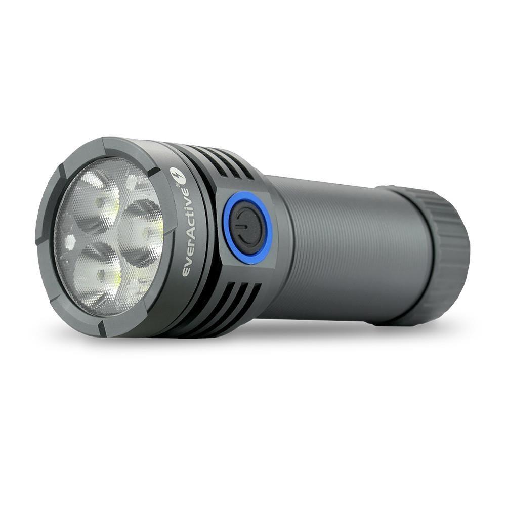 Handheld flashlight 3x Osram P9 10W