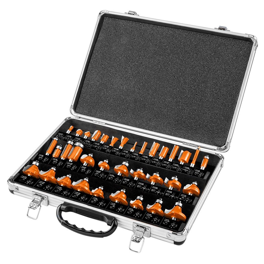 NEO TOOLS Frezy widiowe, trzpień 8