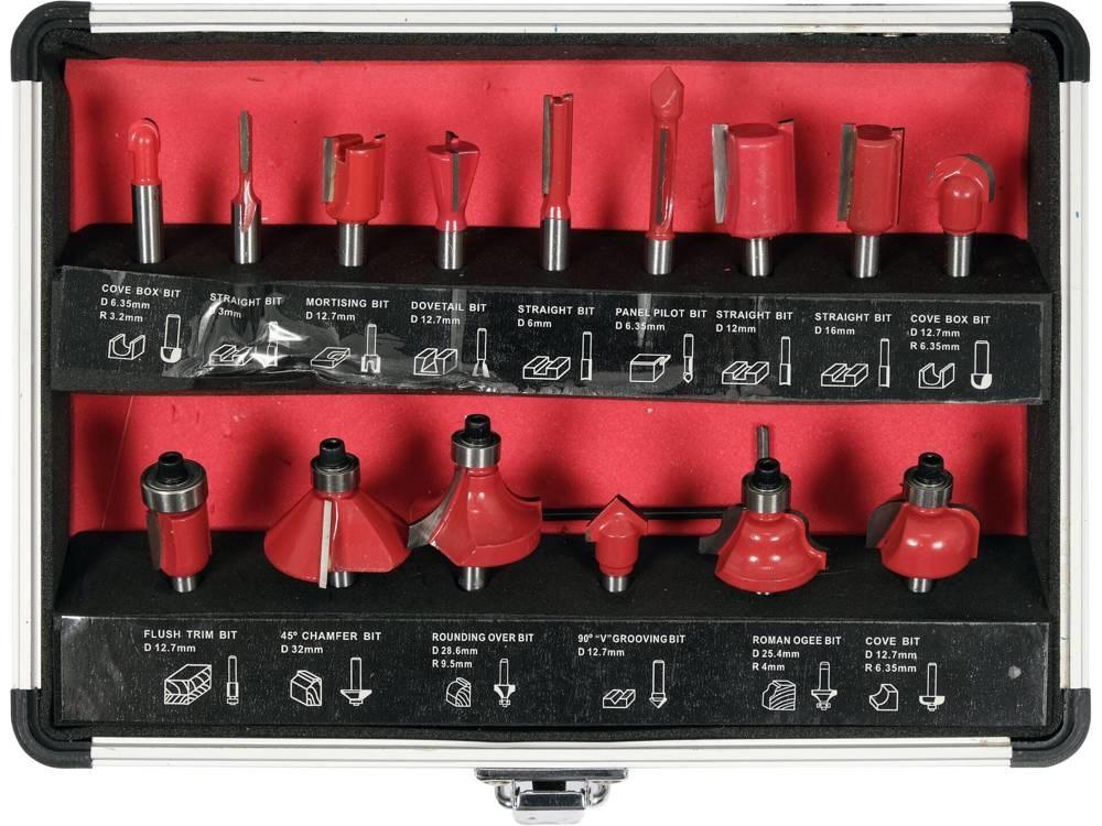 Yato YT-68007 router bit Bit set