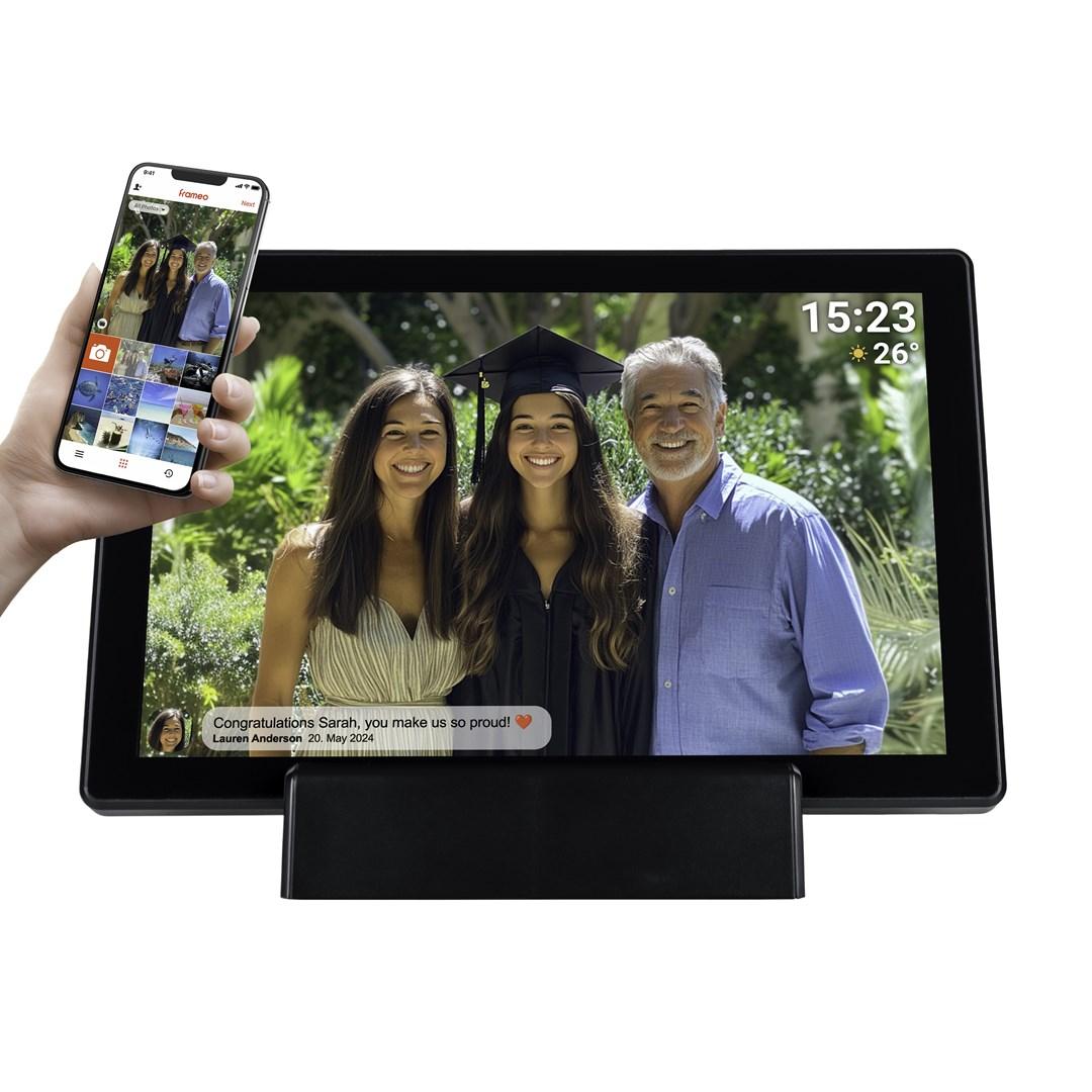 Denver PFF-1070B digital photo frame Black