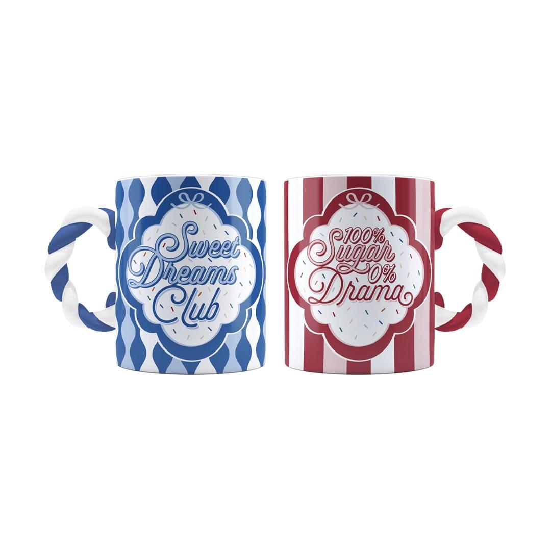 Set of 2 mugs BIALETTI Candyland
