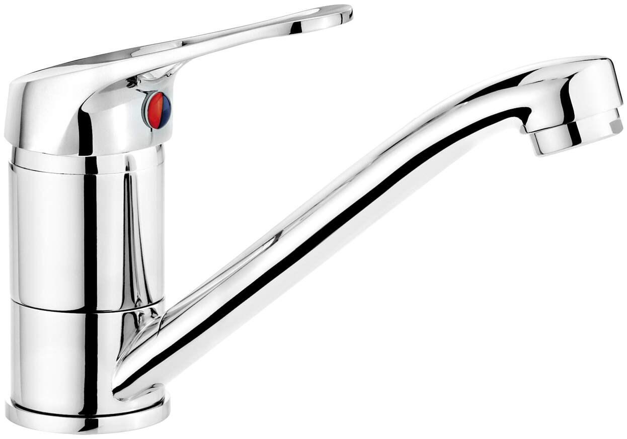 Deante Basin mixer with swivel spout