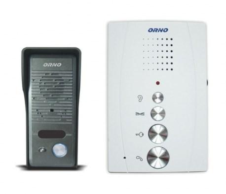 ORNO DOOR COMMUNICATION SET, SINGLE-FAMILY HEADPHONELESS