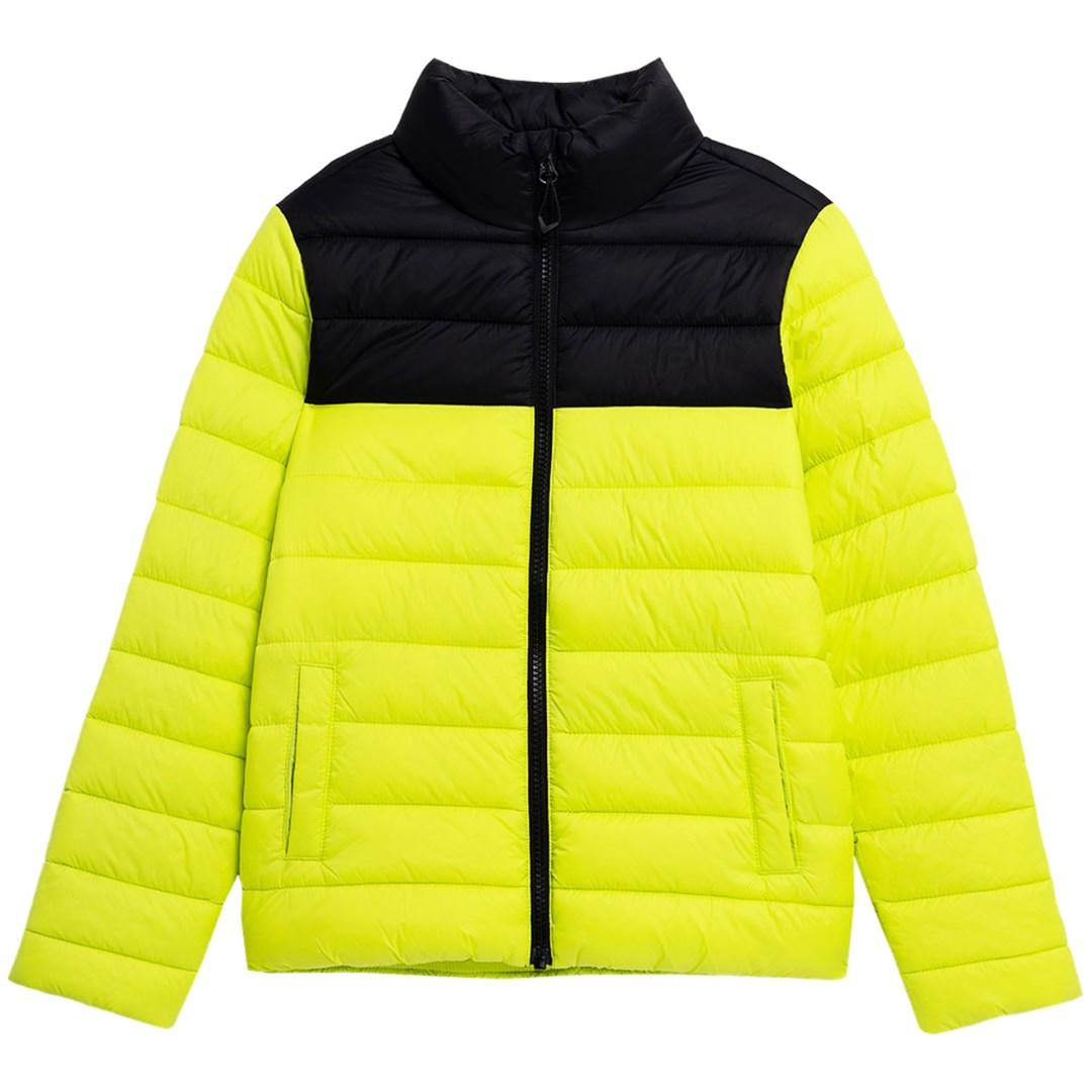 Boy`s down jacket 4F juicy green