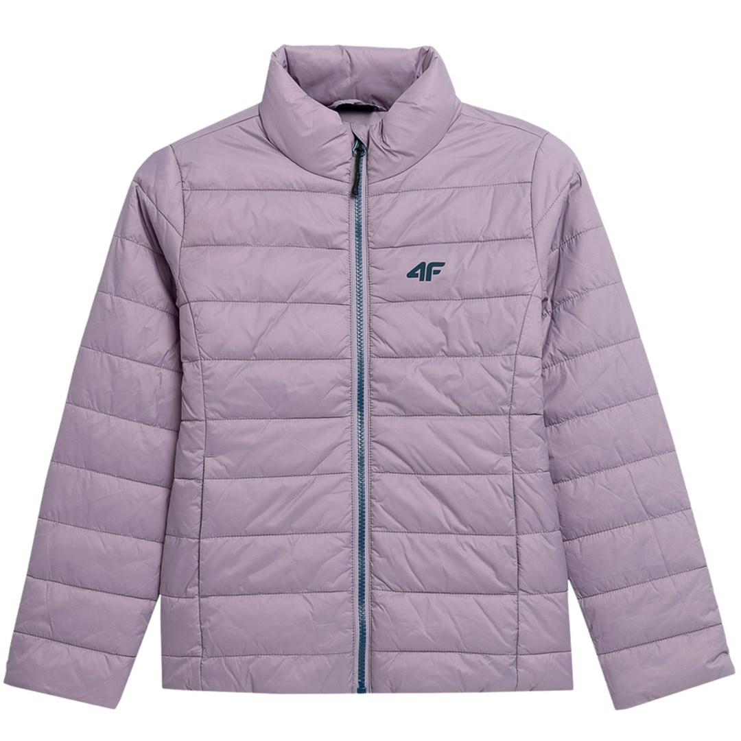Girls` down jacket 4F light purple