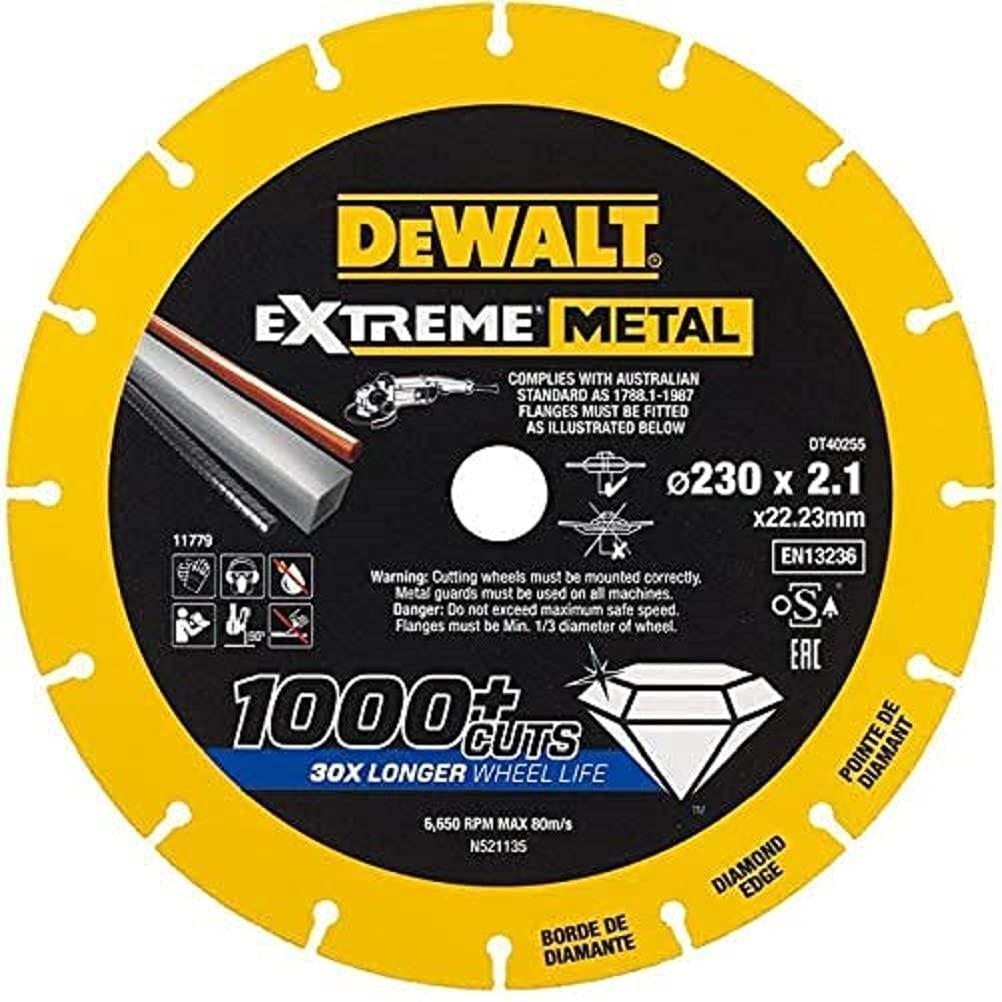 DeWALT DT40255-QZ angle grinder accessory Cutting