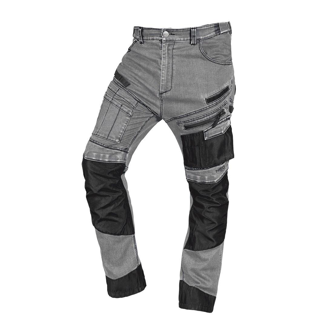 NEO TOOLS Spodnie robocze DENIM, wzmocnienia