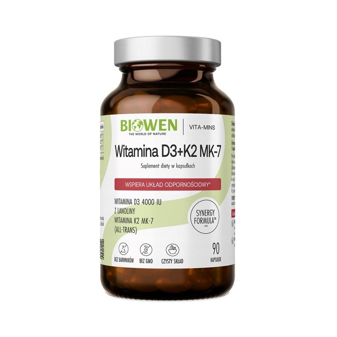 BIOWEN Vitamins D3 + K2 MK-7