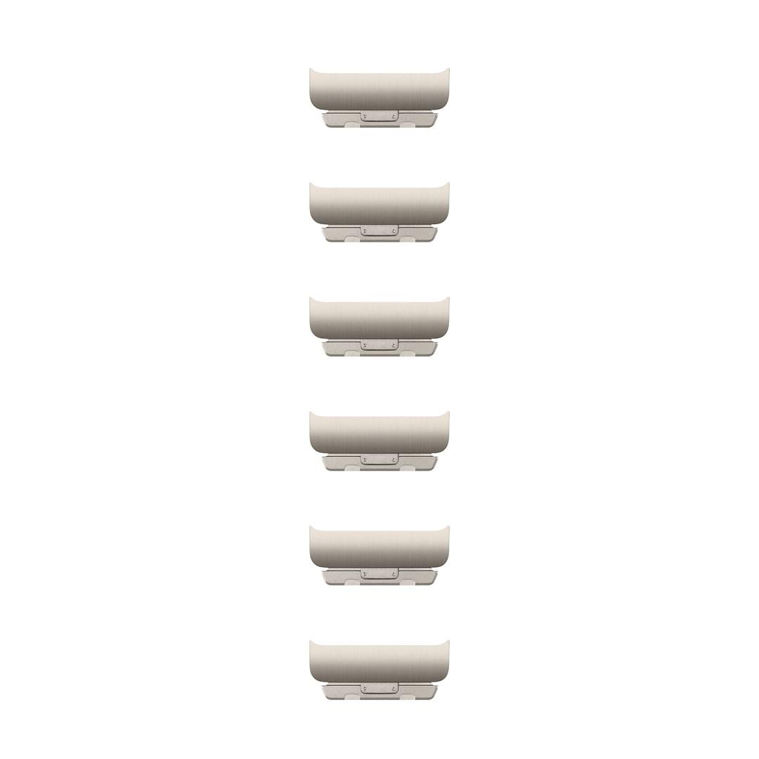 Apple 46mm Natural Link Bracelet Kit