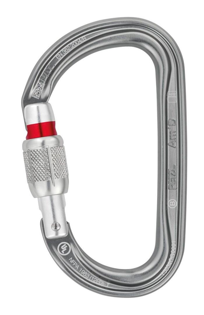 No name AMD screw lock carabiner