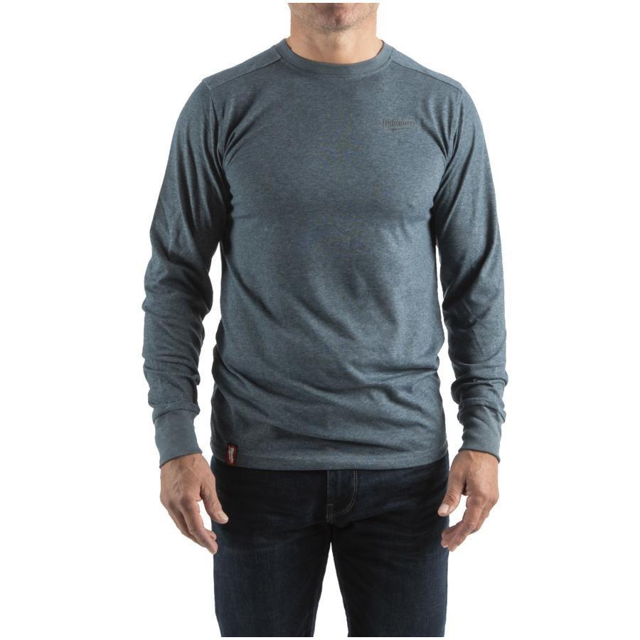 MILWAUKEE LONG SLEEVE T-SHIRT - BLUE