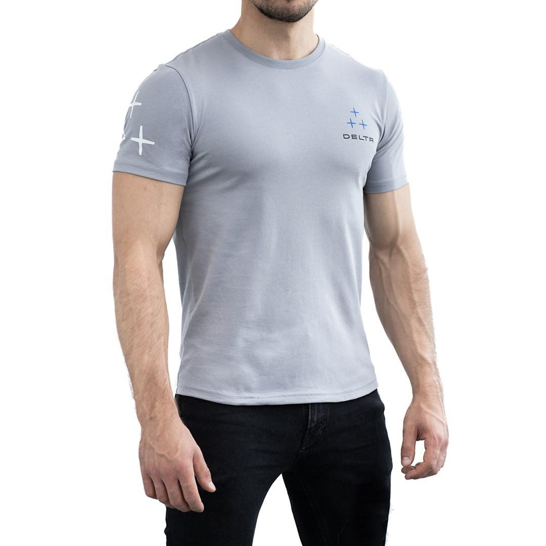 No name Delta T-Shirt Grey XXL