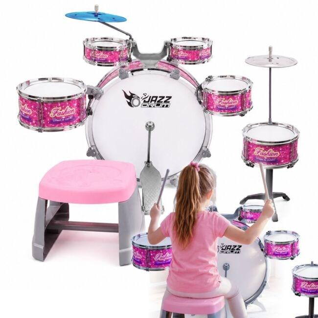 No name SUPRIMO K-DRUMS 3 różowa