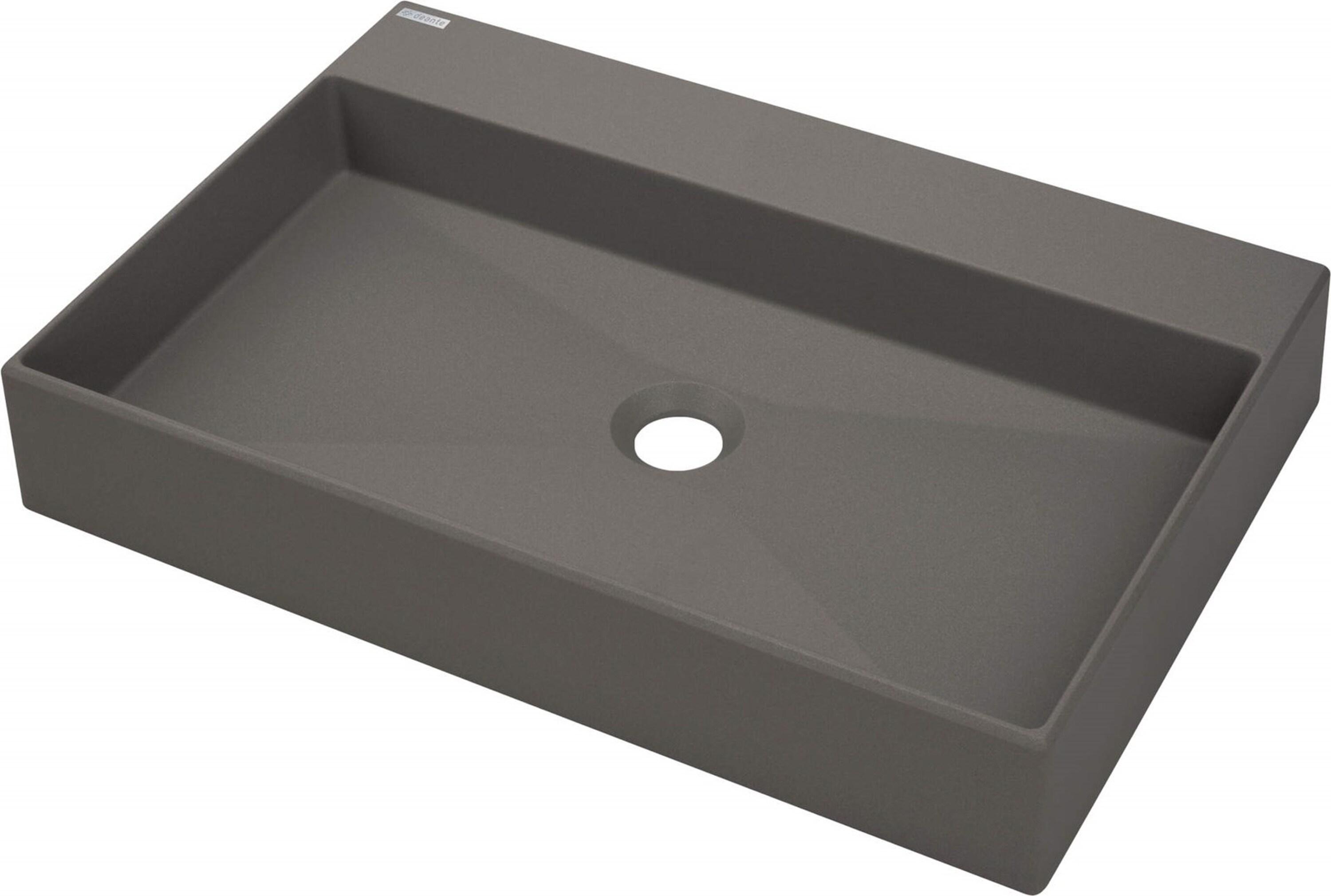 Deante Granite countertop washbasin with space