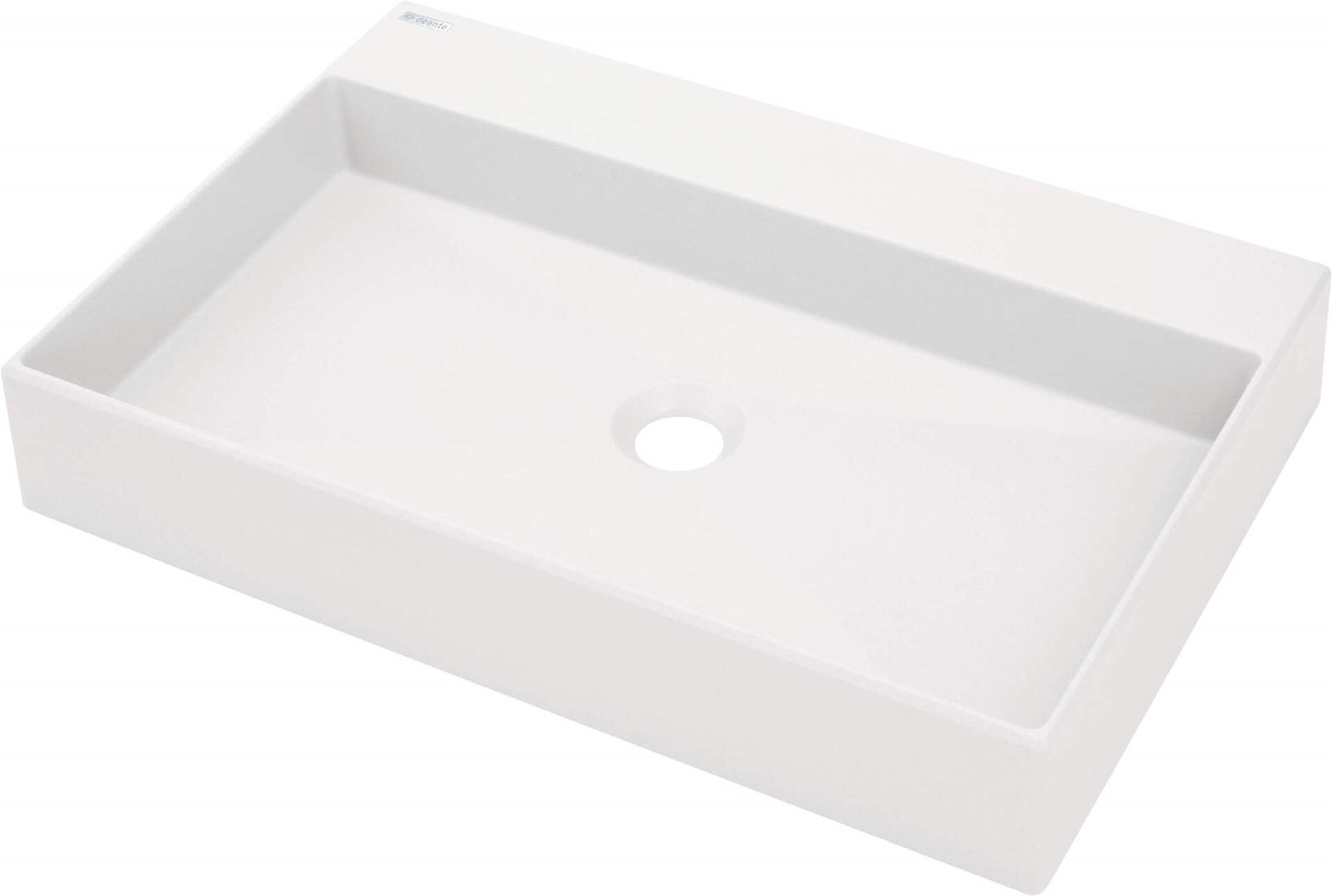Deante Granite countertop washbasin with space