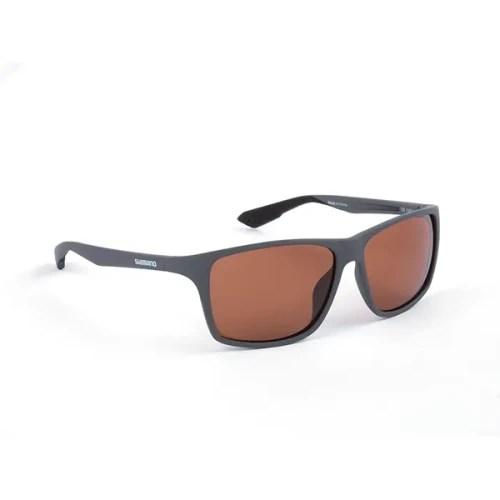 Shimano Technium polarised sunglasses, matte dark