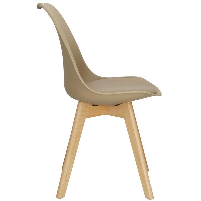 No name DINING CHAIR BEIGE DC0019
