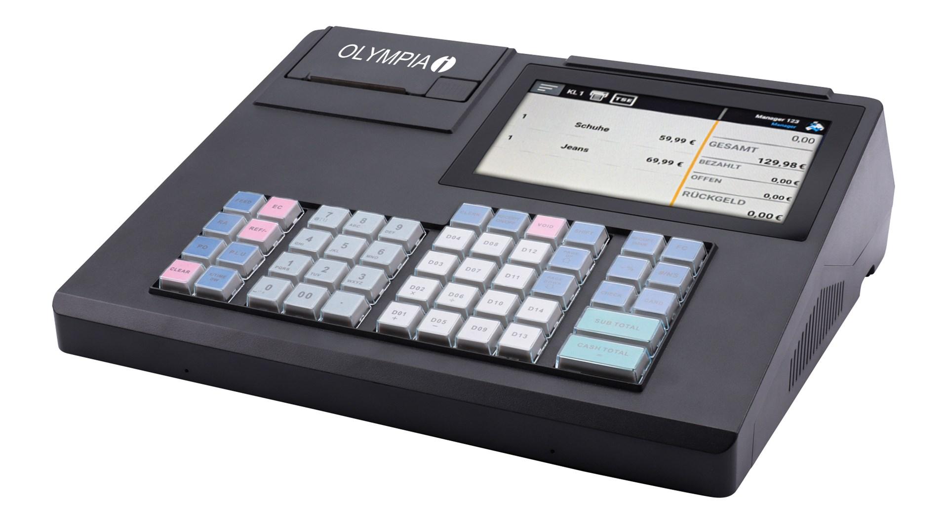 Olympia K200 cash register Direct thermal