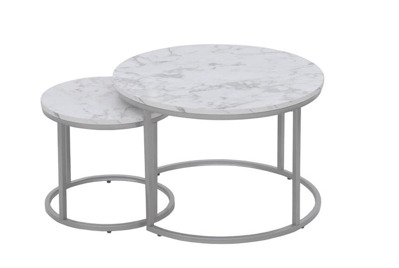 No name TABLE COFFEE PAOLA WHITE