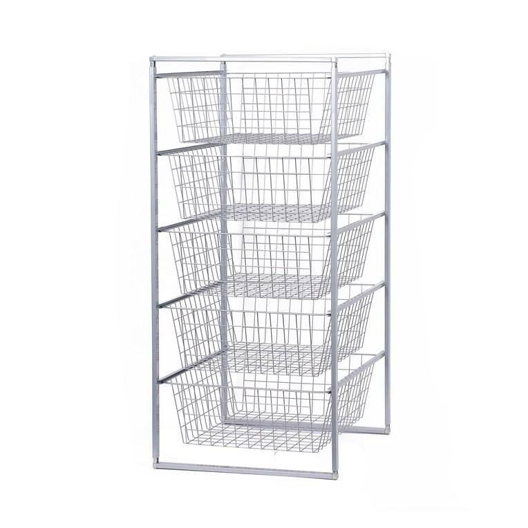 No name DRAWER BLOCK 89X45X55CM 5-LAYER