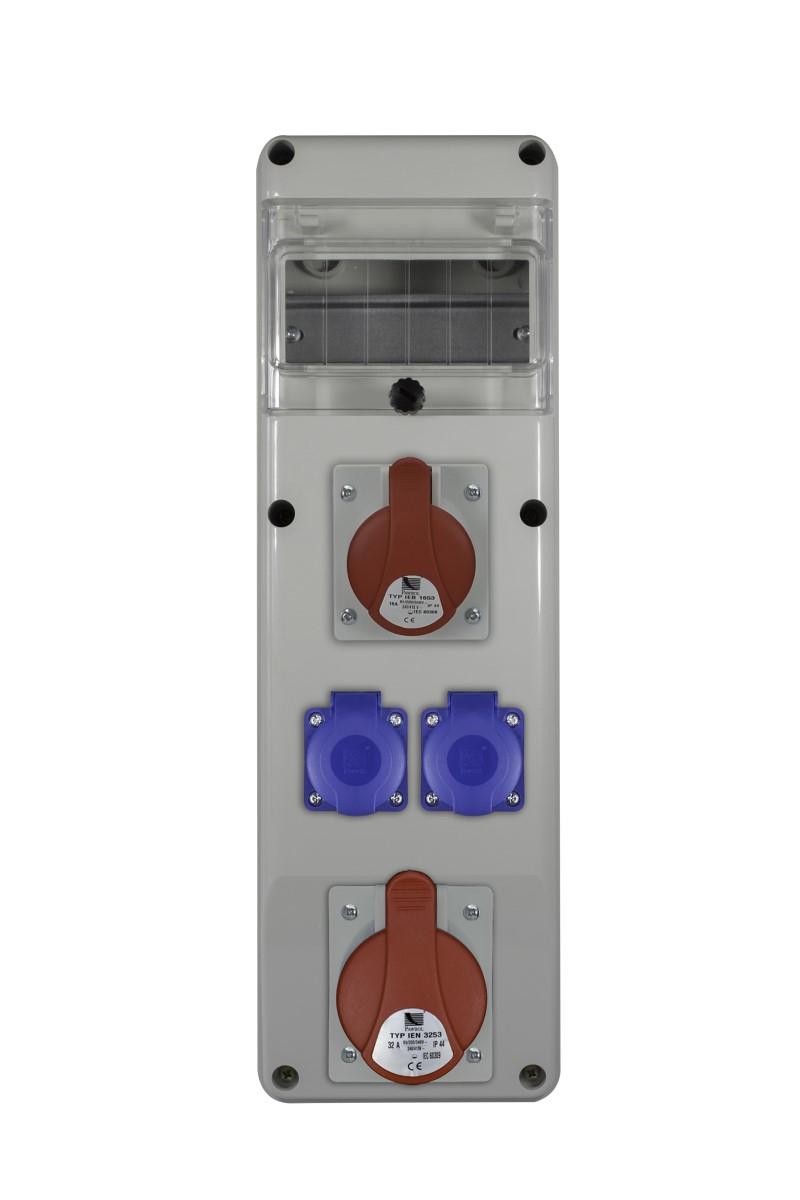 PAWBOL R-BOX SLIM rozešu sadalne 1x32A/5p