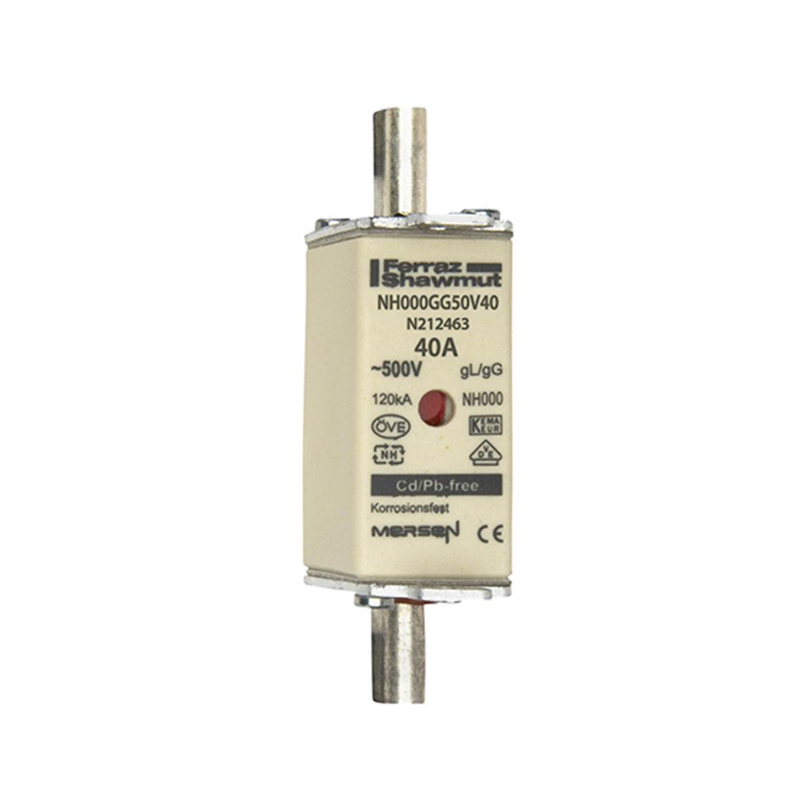 NH fuse-link gG, 500VAC, size 000