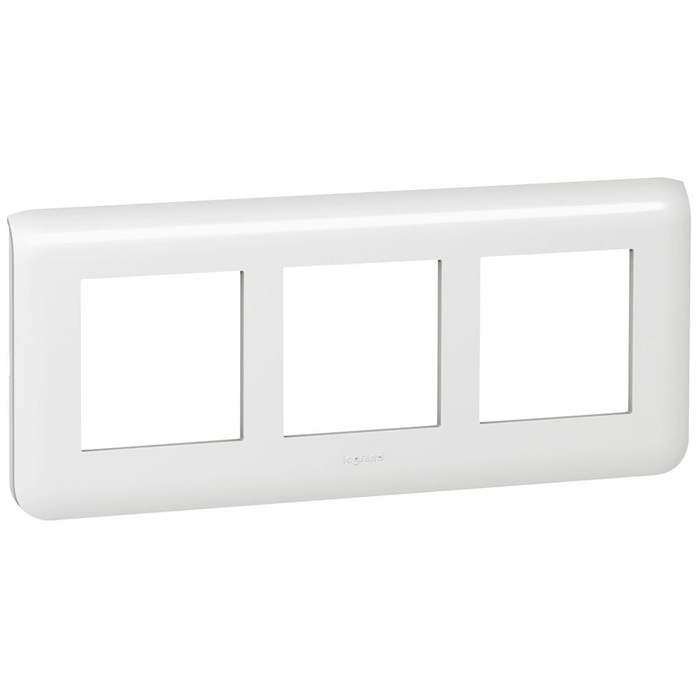 Plate 3x2 modules white int 57