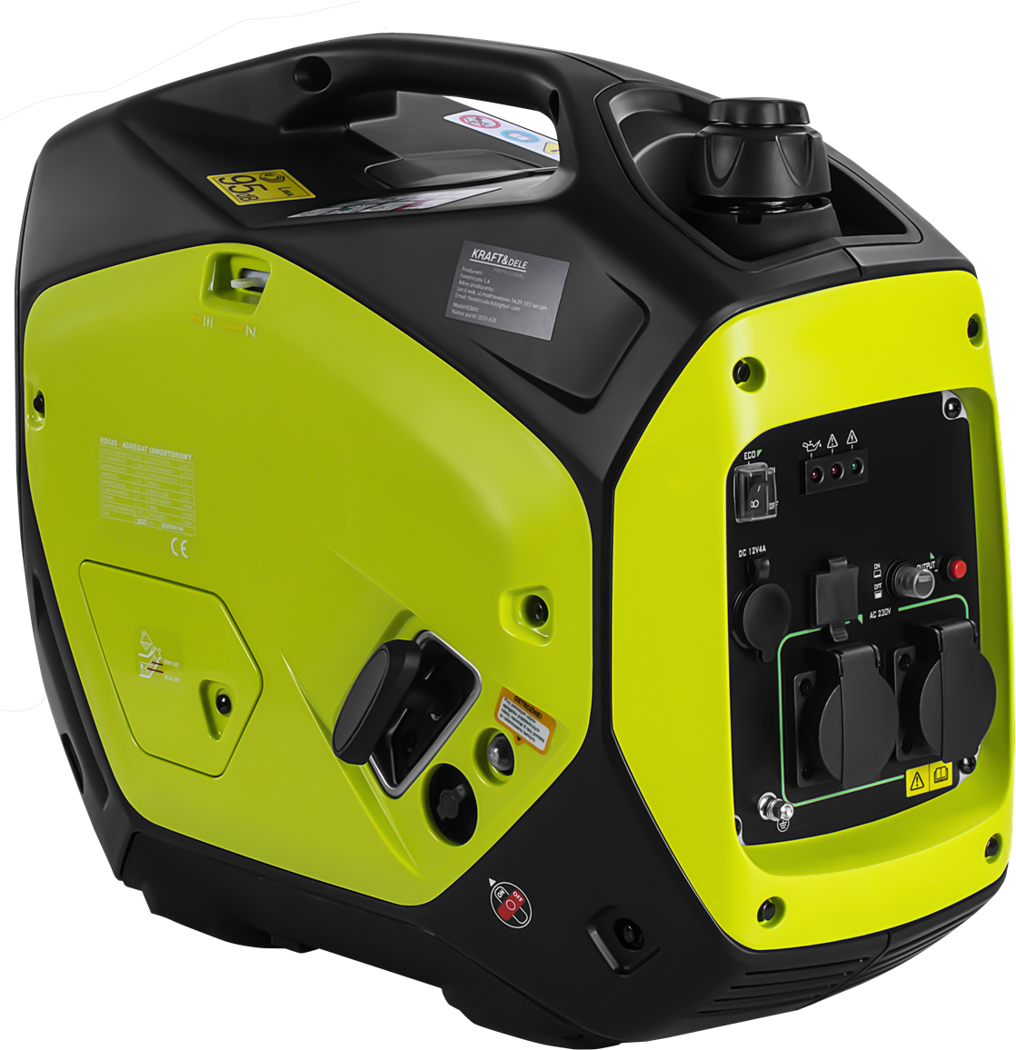 Kraftdele ® Kluss Invertora ģenerators 2