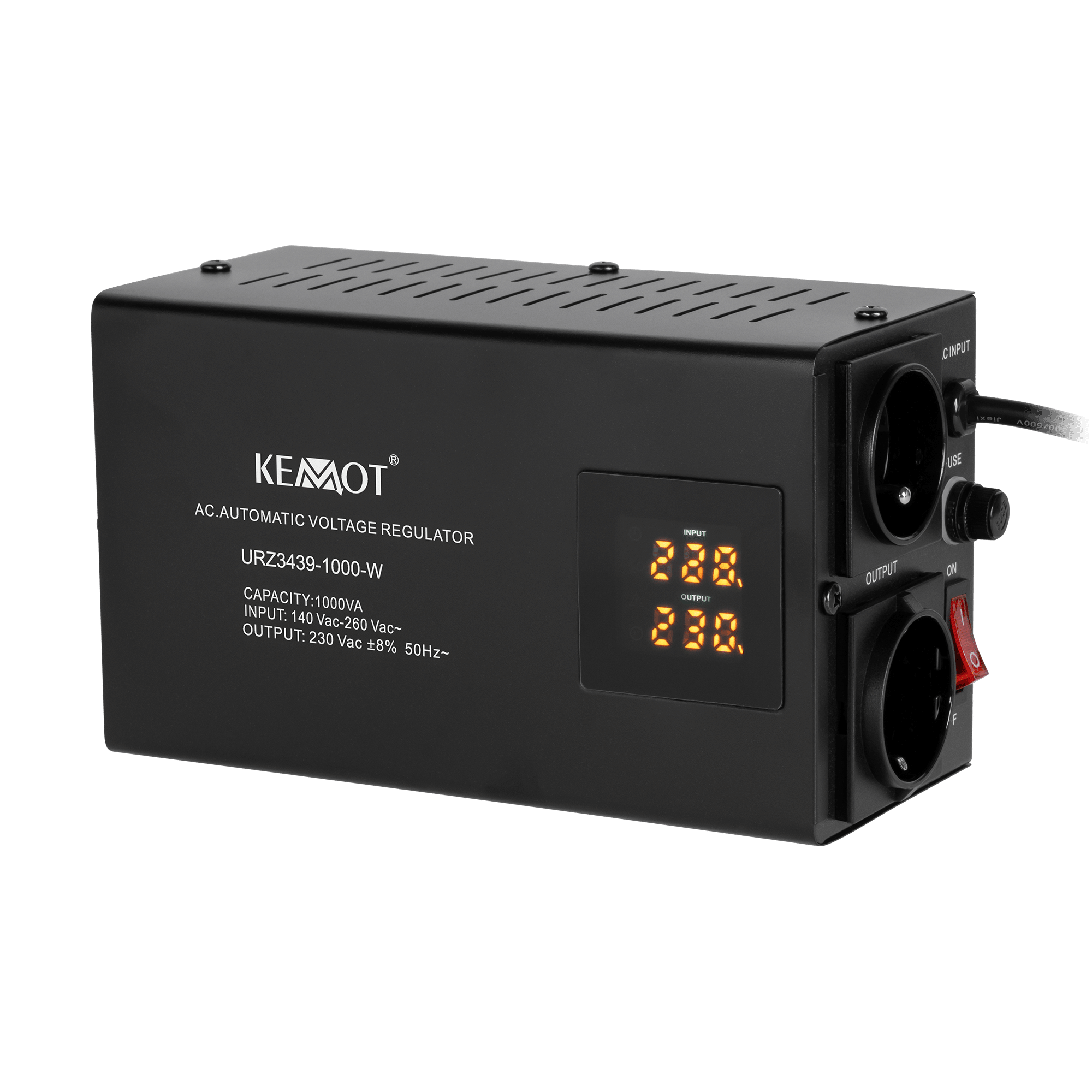 REBEL ™ Automātisks sprieguma stabilizators KEMOT