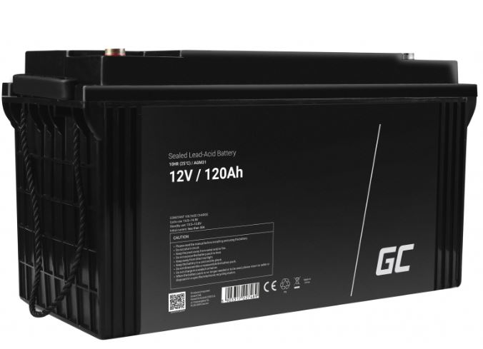 Green Cell ® 12V 120Ah akumulators