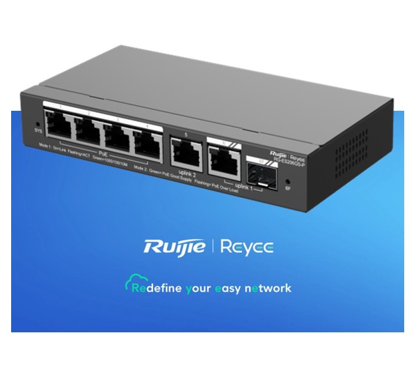 Reyee by Ruijie 6-Port Gigabit Smart