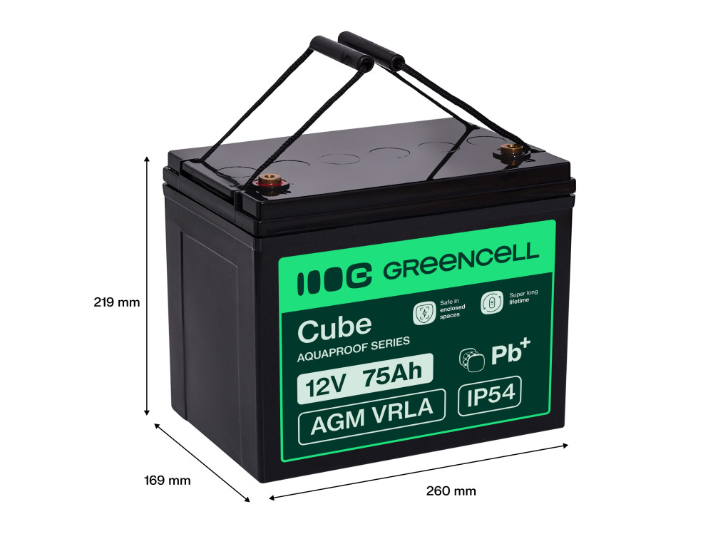 Green Cell ® 12V 75Ah :
