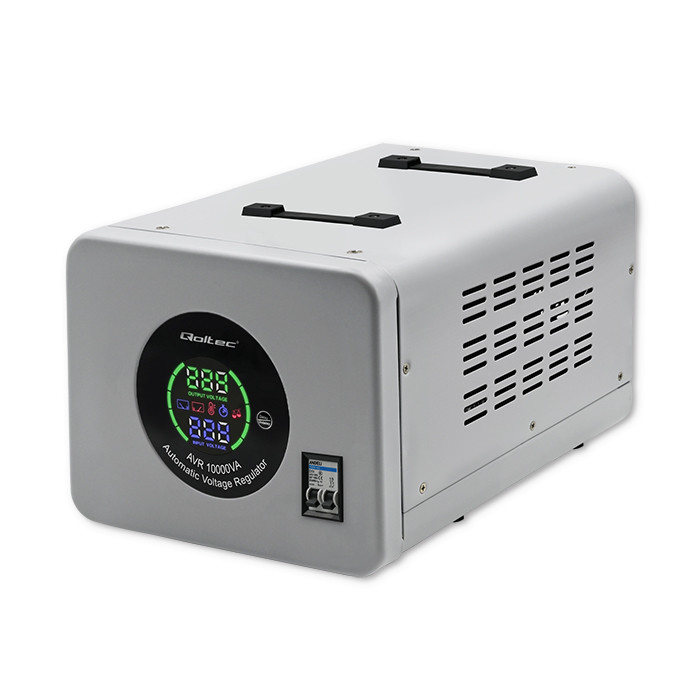 Qoltec ® Automātiskais sprieguma stabilizators AVR